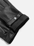 Load image into Gallery viewer, Black Premium Leather lined Leather Gloves Motorcycle Rider Biker Work
